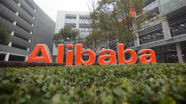 Image of Alibaba sign- representing Alibaba IPO announcement
