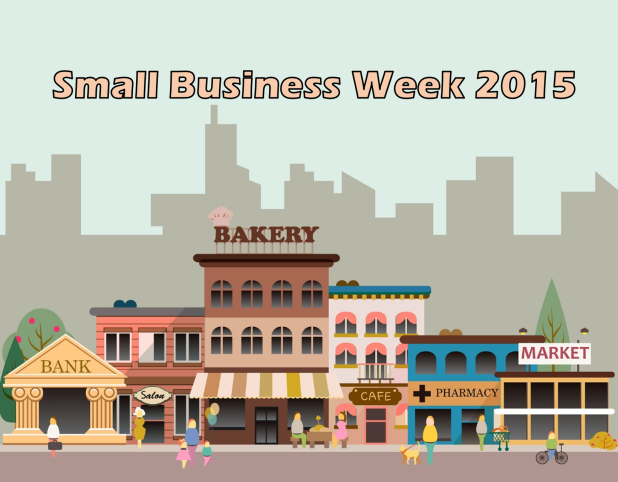 Small Business Week SF 2015 – Endicia presenting the navigation of shipping costs (FedEx vs. UPS vs. USPS)