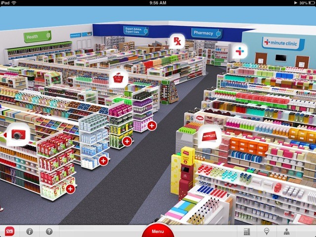 CVS Pharmacy - virtual reality shopping – ecommerce trends for online businesses 