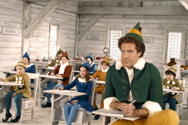 The movie Elf with Will Ferrell – representing usps holiday shipping deadlines 2015