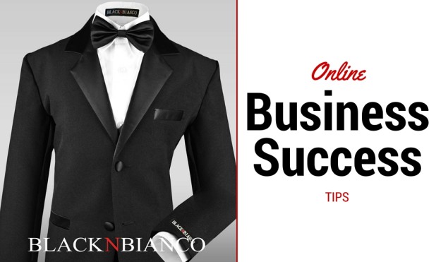 Black N Bianco suit - small online business success tips