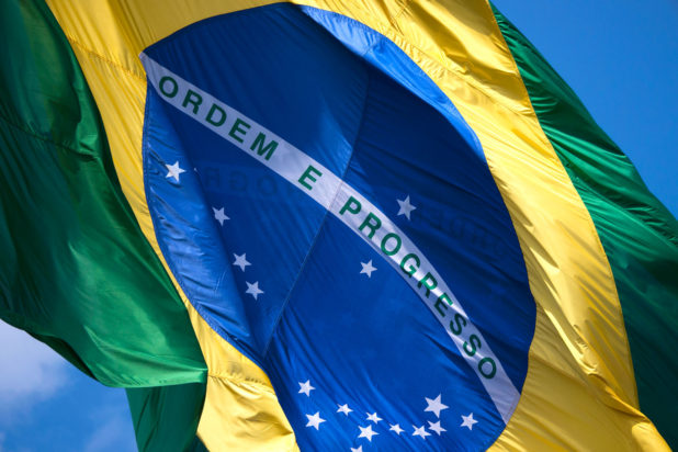 National flag of Brazil