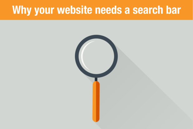 why your website needs a search bar