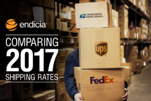 Comparing Shipping Rates In 2017: FedEx Vs. UPS Vs. USPS [INFOGRAPHIC ...