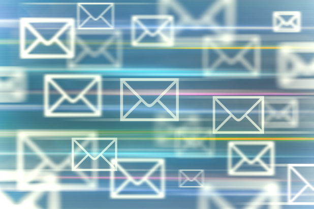 E-commerce email communication illustration