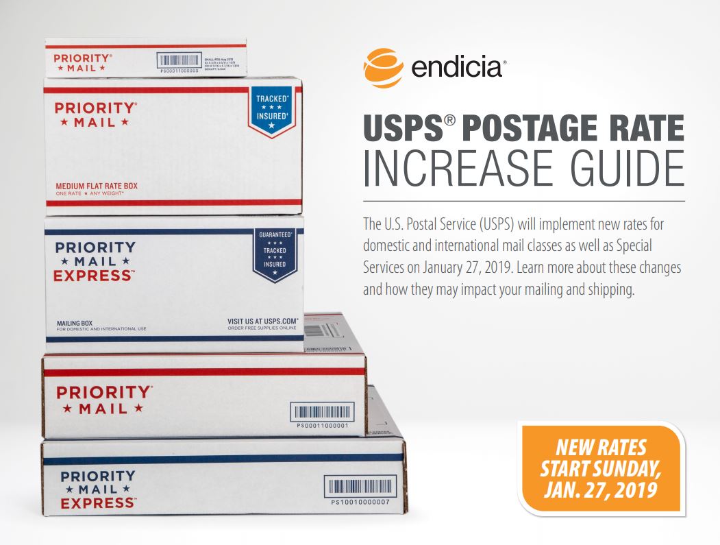 2019 USPS Rate Guide: New Rates Are Live - Online Shipping Blog | Endicia